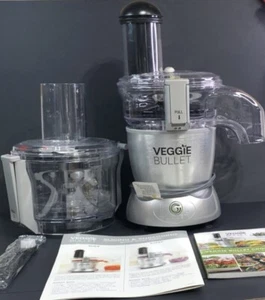 Magic Veggie Bullet VB-101 Electronic Spiralizer Shooter Food Processor Works - Picture 1 of 18