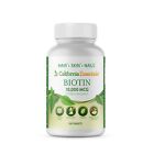Biotin 10 000 mcg Maximum Strength High Potency 200 Tablets Hair Skin and Nails