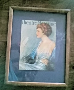 Gerahmtes Theatermagazin Vintage Cover (9 x 11 Zoll) - Bild 1 von 3