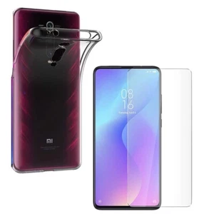 For XIAOMI MI 9T PRO CLEAR CASE + TEMPERED GLASS SCREEN PROTECTOR SHOCKPROOF 9 T - Picture 1 of 12