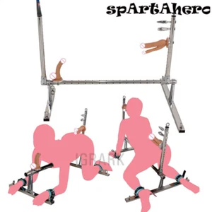 Large Restraint K9 Frame Trainer Furniture Handcuff Punishment Device For Couple - Picture 1 of 12