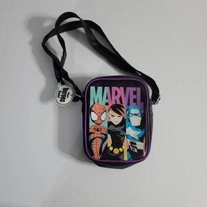 Crossbody Bag Marvel Superhero Spiderman, Black Widow, Captain America - Picture 1 of 9