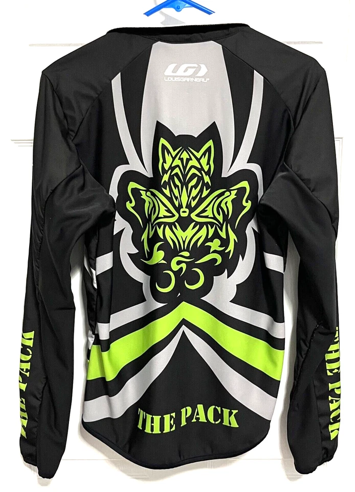 Chaqueta cortavientos con cremallera THE PACK Wolf adulto correr ciclismo XS Louis Garneau Foto 1 de 4