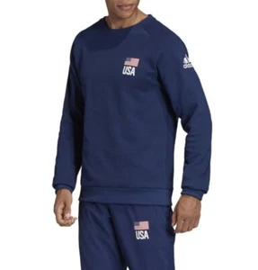 Sudadera Adidas Originals EE. UU. Voleibol Cuello Redondo FK1037 - Imagen 1 de 6