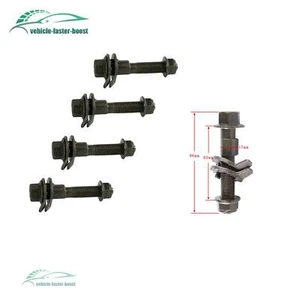 4X 17mm Wheel Alignment Camber Bolts Eccentric Screws Car Tire Repair Part Tool - Picture 1 of 8