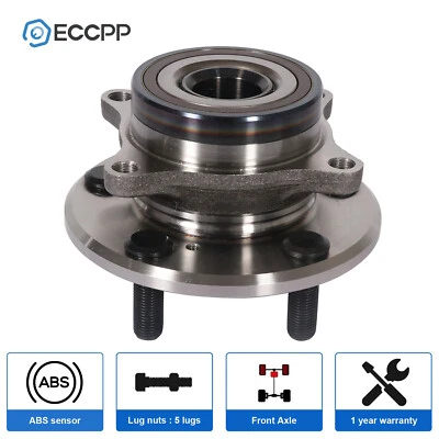 Conjunto de cojinete de cubo de rueda delantero de 1 pieza tracción delantera para Honda Odyssey 2011 2012-2017 con ABS Foto 1 de 4