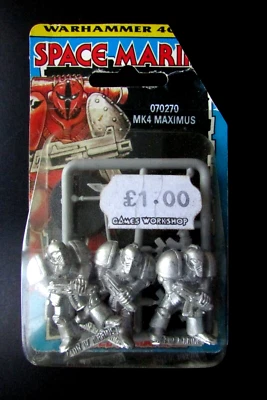 OOP Citadel Warhammer 40k Rogue Trader 070270/11 MK4 Maximus Space Marines BNIB - Image 1 of 2