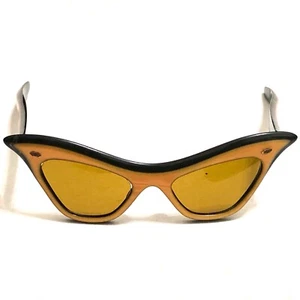 50s 60s Vintage Mexico Sun Glasses Rockabilly Mexican Buddy Holly Frame Faso - Picture 1 of 10