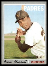 1970 Topps #179 Ivan Murrell  San Diego Padres VG-VGEX