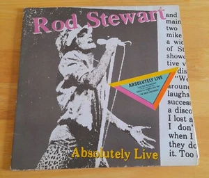 ROD STEWART absolutely live 2X LP EX/EX, RVLP 17, vinyl album, gatefold & inners - Picture 1 of 12