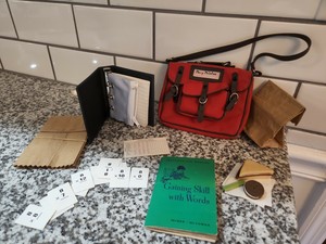 bookbolsa with lunch bolsa