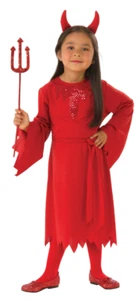 New Rubies Red Devil Child Costume Medium 5-7 yrs - Picture 1 of 1
