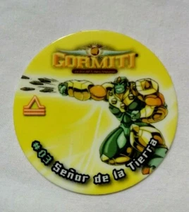 Tazos Gormiti #03 Señor de la Tierra Cheetos 2010 España - Imagen 1 de 2