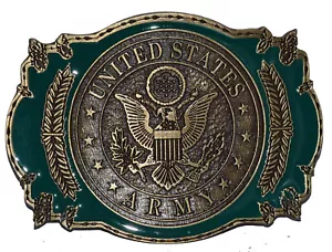 U.S. ARMY SEAL - Cast Belt Buckle - Picture 1 of 1