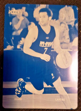 2006-07 Ultra   1/1 ONE-OF-ONE  Press Plates Cyan #227   Jordan Farmar WP