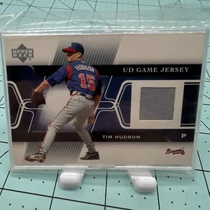 Tim Hudson 2005 Game Jersey Card #GJ-TH - Picture 1 of 3