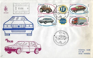 1984 - FDC VENETIA - n.571bis - Auto - Viaggiata - Picture 1 of 1