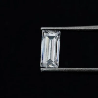 Diamante suelto brillante corte baguette diamante cultivado en laboratorio claridad VS/SI para joyería Foto 1 de 4