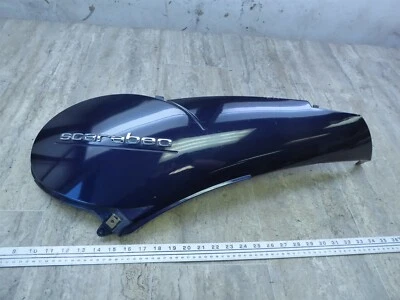 Aprilia Scarabeo 200 S581-2 2008) panel de cubierta lateral izquierdo azul con emblema Foto 1 de 4