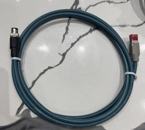 Phoenix Contact 4LN0 E335024 Ethernet Comm Cable RJ45 To M12 4-Pin, 2 Meter - Picture 1 of 1