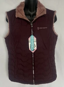 Free Country Women’s Reversible Eggplant Purple/Mauve Pink Jacket Small NWT NEW - Picture 1 of 12