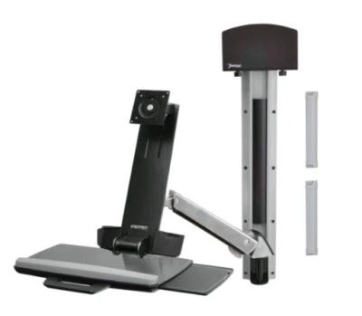 Ergotron 45-273-026 Styleview Sit-Stand Combo Ergonomic Computer Workstation - Image 1 of 4