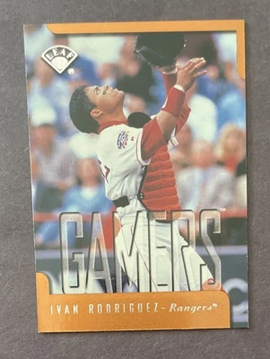 1997 Leaf #384 Ivan Rodriguez Texas Rangers - Image 1 of 2