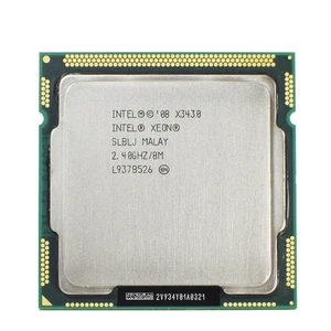 Intel Xeon X3430 2.4GHz/6MB Quad-Core LGA1156 SLBLJ CPU Processor - Picture 1 of 5