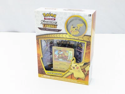 Pokemon Juego de Cartas Coleccionables Leyendas Brillantes Pikachu Pin Colección Nuevo Sellado de Fábrica Foto 1 de 4