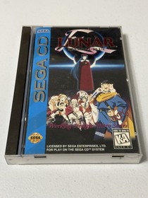 Lunar: Eternal Blue (Sega CD, 1995) Complete - W/reg Card And WD MERCH INSERT