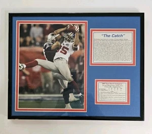 "David Tyree The Catch" Framed Photo Collage, 11 x 14 - Picture 1 of 8