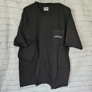 Vtg Mopar Viper Hanes Beefy-T Xl Black T Shirt 100% Cotton - Picture 1 of 7
