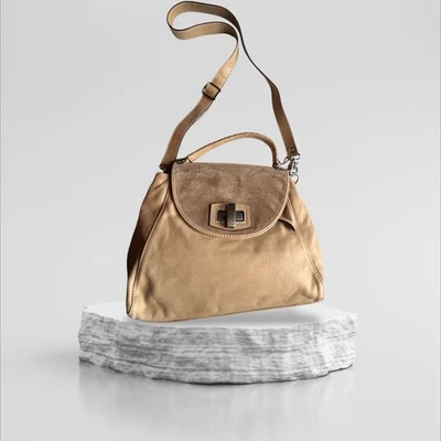 Bolso de cuero cuero natural cuero genuino Abro Foto 1 de 4