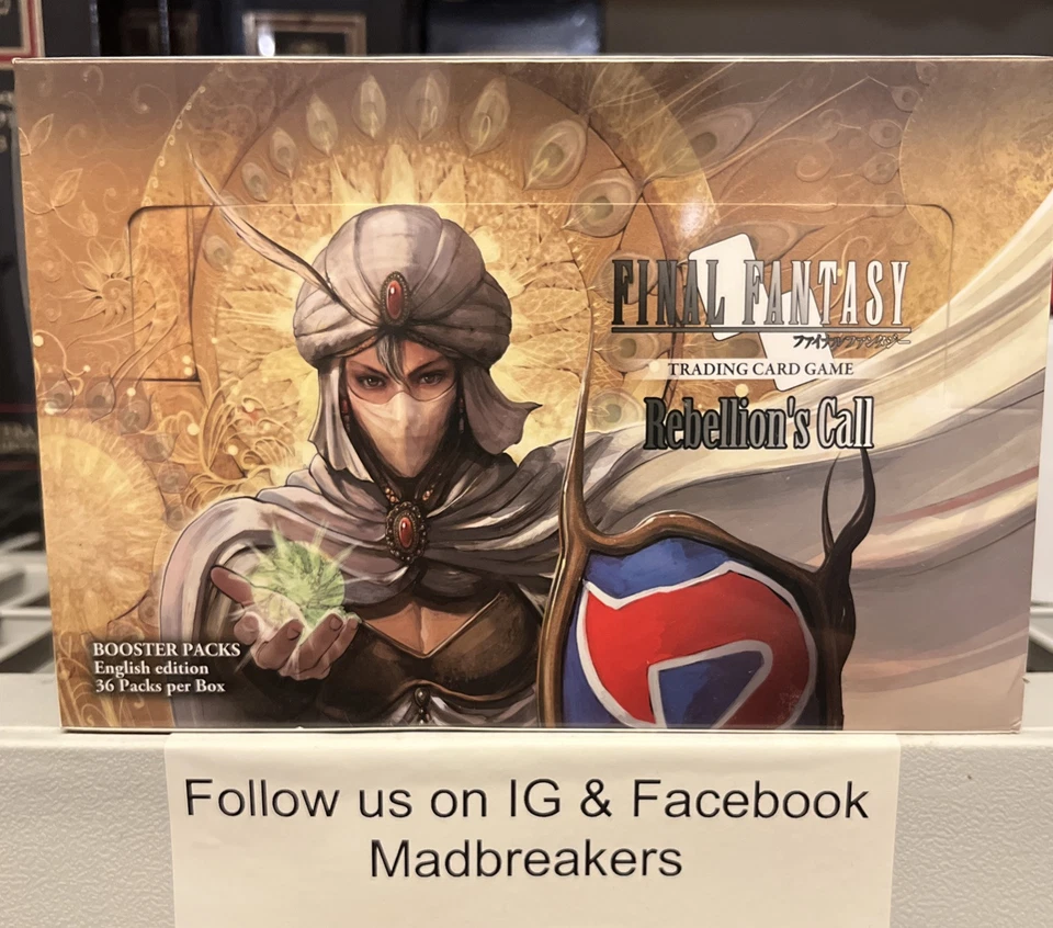 Final Fantasy TCG Rebellion's Call Booster Box - New / FACTORY SEALED - Image 1 of 1