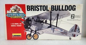Lindberg Bristol Bulldog 1993 escala 1/48 modelo kit sellado de fábrica en caja #72541 - Imagen 1 de 7