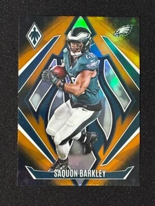 2024 Panini Phoenix Saquon Barkley Orange Fade - Picture 1 of 2