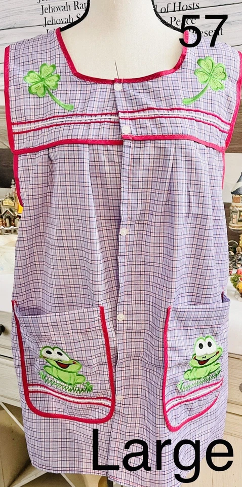 Mandil Mexicano Bordado Mexican Embroidered Apron Large - Image 1 of 3