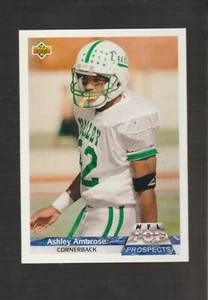1992 Upper Deck #G13 Ashley Ambrose rookie card, Cincinnati Bengals - Picture 1 of 1