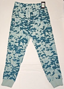 Under Armour Rival Fleece Blue Camo Joggers Pants 1382293-781 Men's Sz Large NWT - Picture 1 of 10