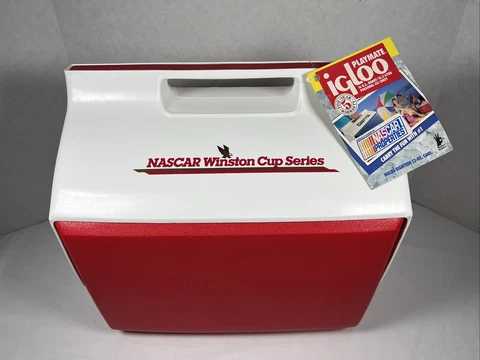 NWT Vintage NASCAR Winston Cup Series 16 Quart Igloo Playmate Cooler Cover