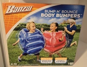 BANZAI: Bump N' Bounce Body Bumpers, a Game of Bumping & Bopping, 2 Bumpers Incl - Picture 1 of 7