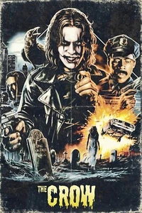 The Crow | Theatrical Film Poster | A3 Wall Canvas Modern Art Print - Picture 1 of 3
