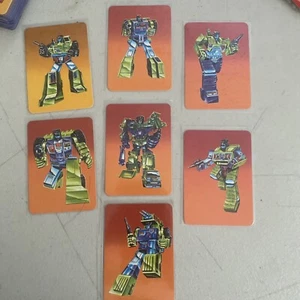DEVASTATOR #115-#121 TRANSFORMERS MILTON BRADLEY ACTION TRADING CARD - Picture 1 of 9