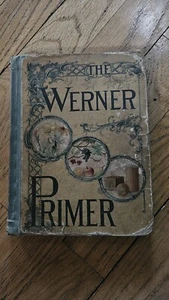 Antique Book Werner Primer F. Lillian Taylor 1895 For Beginners In Reading - Picture 1 of 6