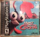 Mort the Chicken (Sony Playstation 1, 2000) PS1 Black Label New/Other