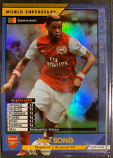 2011-12 Panini WCCF World Superstars WOS A4 Alex Song Arsenal refractor card 