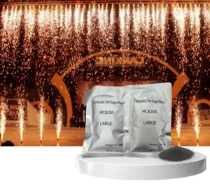 10 Pack Stage Effect Cold Spark Machine Powder 2-5M for Wedding Party Show - Picture 1 of 7