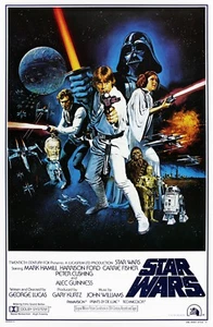 STAR WARS 1977 International Version C 27x41" US Movie Poster Bootleg Poster - Picture 1 of 1