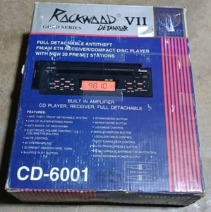 NEW & RARE Vintage Rockwood VII CD-6001 CD Player & Stereo AM/FM Radio - Picture 1 of 6