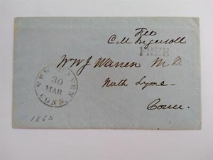 Franco libero congressuale: Colin Ingersoll ca. Copertina 1853, 2 termini Connecticut Rep - Foto 1 di 2